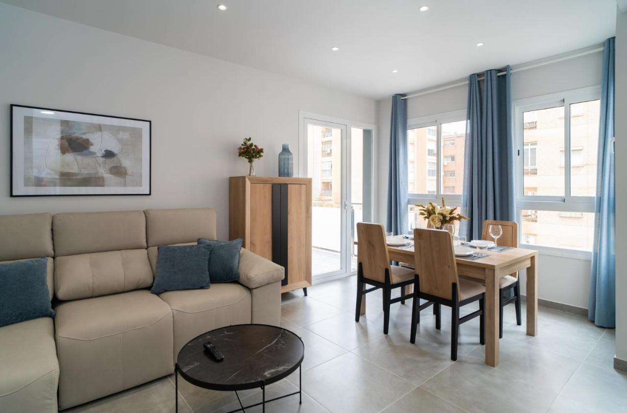 Aac Malaga - Apartamento Con Terraza, Muy Amplio, Totalmente Equipado, Cerca Del Centro Y Nuevo! Eksteriør billede